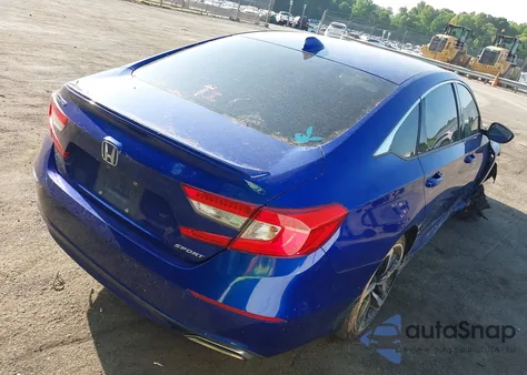 2020 Honda Accord Sport из США, поврежденный, VIN 1HGCV1F35LA015048